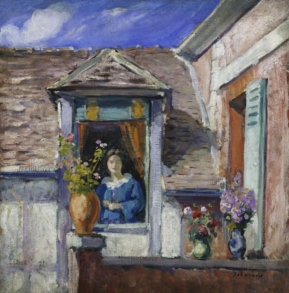 Donna alla finestra